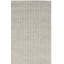 Tapis en laine / viscose tissé à la main Natura en argent / ivoire-1286836802