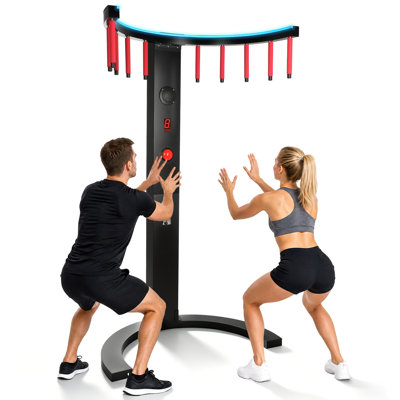 Hand Eye Coordination Training Catching Game, 10-Sticks Adjustable Speed, Reflex Arcade Stick Game Machine, Catching Stick Arcade Game for Carnivals, Events, Party, Bars, Business and Family Game Night