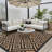 Shimeek Reversible Black / Brown Waterproof Outdoor Mat-1436433529-1428180197