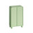 Wood Storage Cabinet with Glass Door and Shelves-1084170205