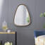 Miroir Irrgeular avec cadre en bois