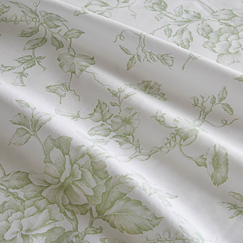 Ensemble de rideau de douche Adele, 72x84", Sage Green