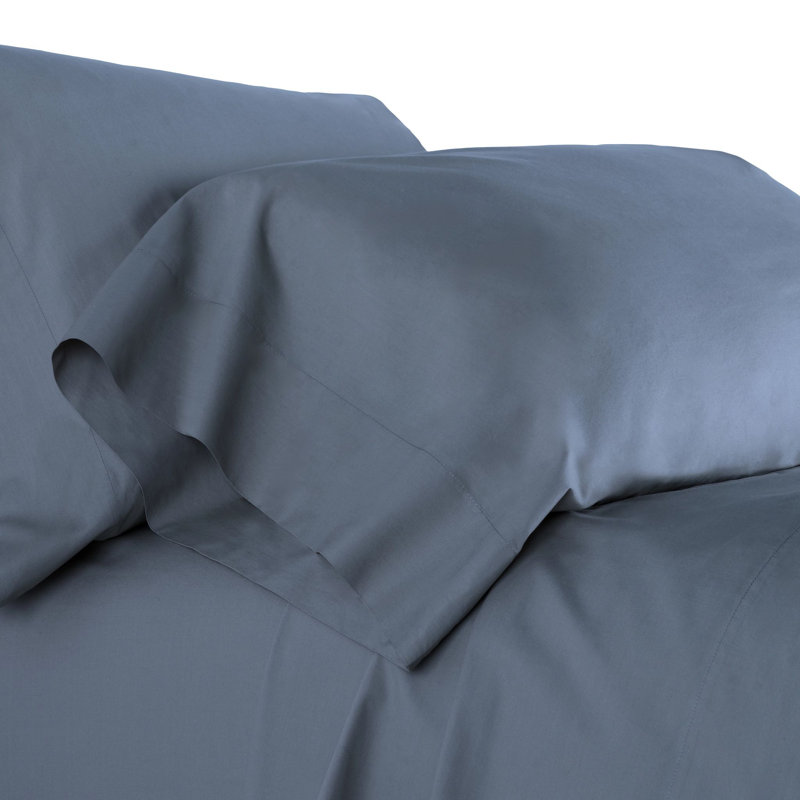 Organic Cotton Dusk Pillowcases, Blue, King Pillowcase Case Pack