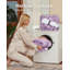 Jeté chauffant électrique Cozy, flanelle jacquard 3D et molleton Sherpa - 6 réglages de chaleur - Arrêt automatique 9H - Lavable à la machine, mauve, 50 x 60 po-133568573