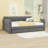Queen Upholstered Daybed with USB Charging and Storage Drawers-1402547755