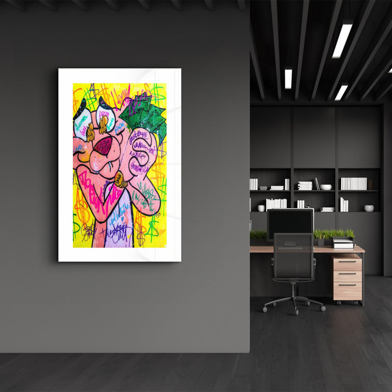 Elegant Tempered Glass Wall Art Painting, 13.8 x 21.7 inches | 100% Tempered Glass, Thickness: 0.16 inches | UV Printed for Vibrant Colors | Perfect for Home Decor, Living Room, & Office Spaces