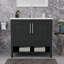 Rejetta 36'' Single Bathroom Vanity with Ceramic Top