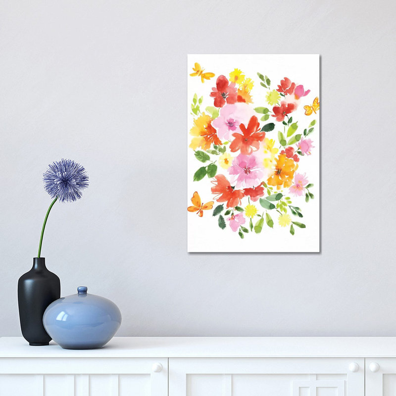 Joyful Life I - Print on Canvas, 45.72cm H x 30.48cm W x 1.91cm D, Wrapped Canvas