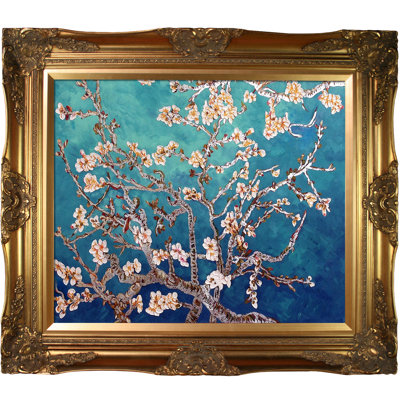 « branches of a amande tree » par vincent van gogh-picture frames, peinture sur toile