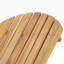 Chaise de patio d'extérieur en bois d'acacia-1420700491