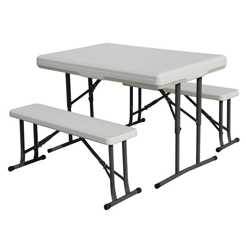 Ensemble de table de pique-nique avec banc 3 pièces