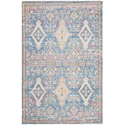 Amanda Hand Loomed Performance Geometric Rug
