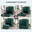 Fauteuil d'appoint rembourré en tonneau avec repose-pieds de rangement pour le salon / la chambre à coucher / le bureau-825907783
