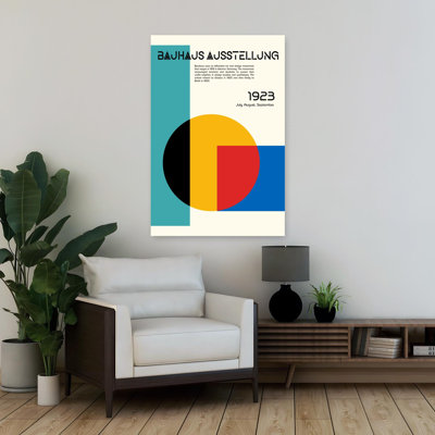 Contemporary Art Abstract Retro Vintage Art