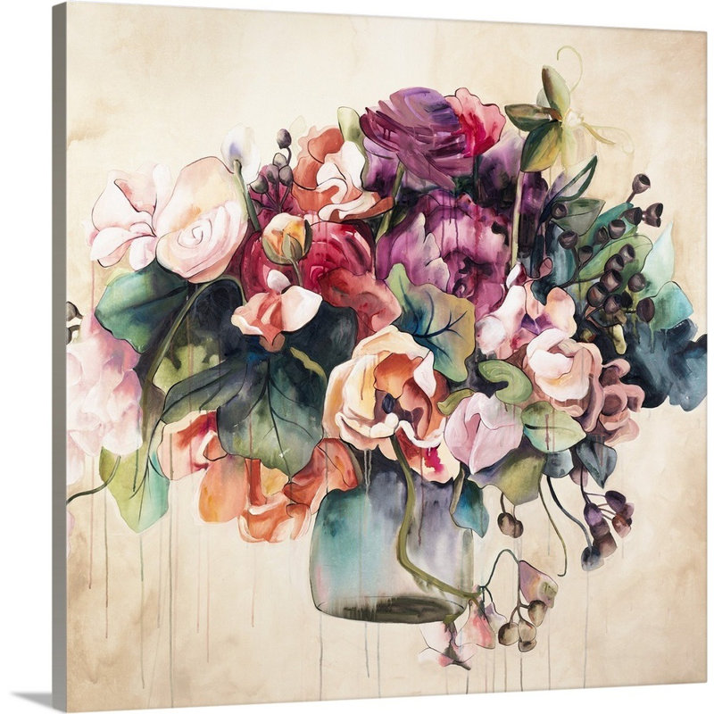 « rich disposition », peinture sur toile, Toile tendue, H 12 po x l 12 po x p 1,25 po