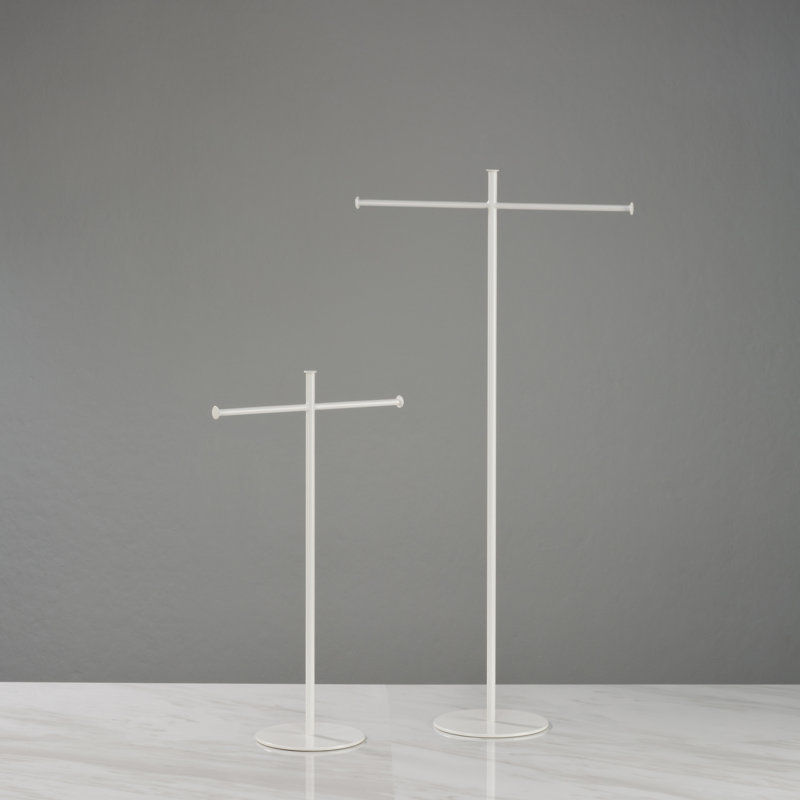 Porte-bijoux +, Blanc, 34,25 po x 17 po x 7 po
