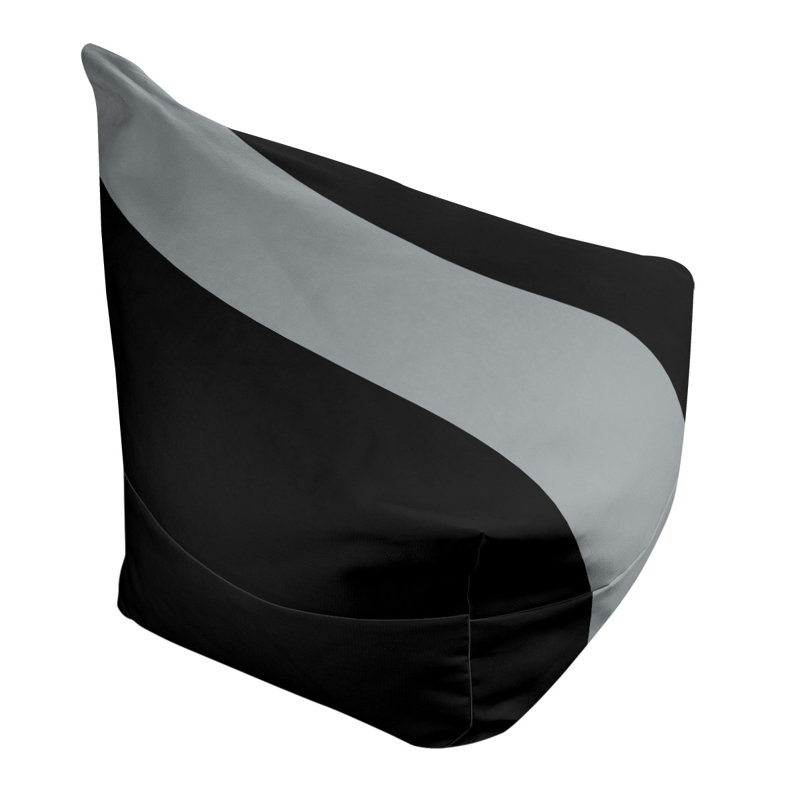 Fauteuil à billes Washington, Noir / Gris / Noir, 42 po x 38 po x 31 po