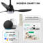 106.7Cm Ceiling Fan with Remote Control and Light Kit Included