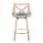 Laurenzio Swivel Upholstered Counter Stool-90141461-90141464