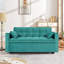 Canapé-lit convertible 3-en-1 53 po Modern Velvet-1866577570-1866577573