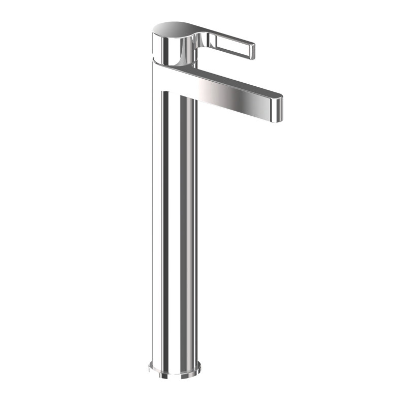 Robinet de lavabo vasque avec ensemble de drain Do Re Mi, Chrome poli