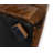 Patchwork Brindle Cowhide Ottoman
