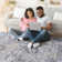 Naar Payas Area Rugs, Grey/Blue/Traditional Accent Power Loom Machine -Crafted Rug