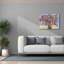 Toile épique Graffiti «Big Heady Blossoms» par Jeri Hauth, 34 po x 26 po-117052329