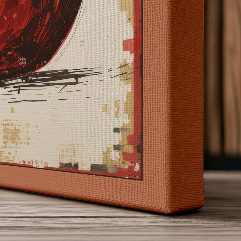 Print, 18x12 - 45.7 x 30.5 cm, Terracotta Border