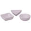 Le Creuset Stoneware Set Of 3 Tapas Dishes, Shallot