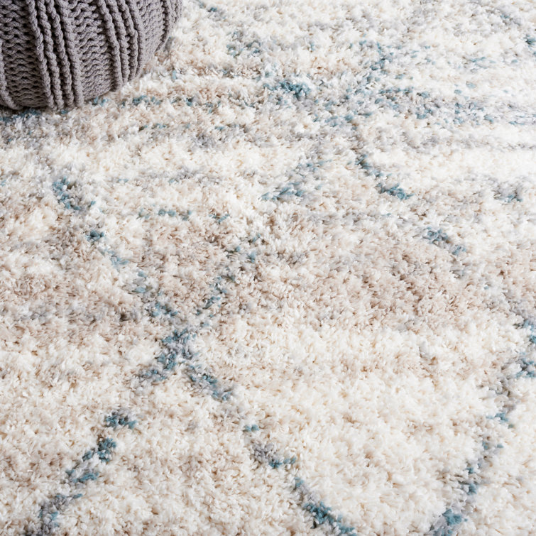 Shaylen Shag 800 Performance Geometric Rug