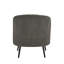 Fauteuil d'appoint et repose-pieds cube Betio Boucle-1917286116
