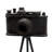 Decorative Aluminium Camera-Table Décor-Tabletop Object-8X4.5X14.5"