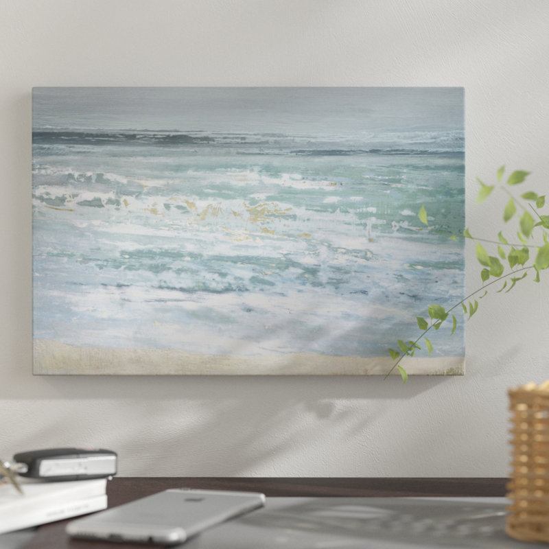«Spindrift», reproduction sur toile tendue, H 8 po x l 12 po x p 0,75 po, Pas de tapis, Toile tendue