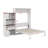 Murphy Bed With Storage Cabinet-1312810028