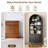 30.7 In. W X 72.8 In. H X 15.4 In. D Arch Metal Freestanding Cabinet With Doors And Adjustable Shelves-107403138