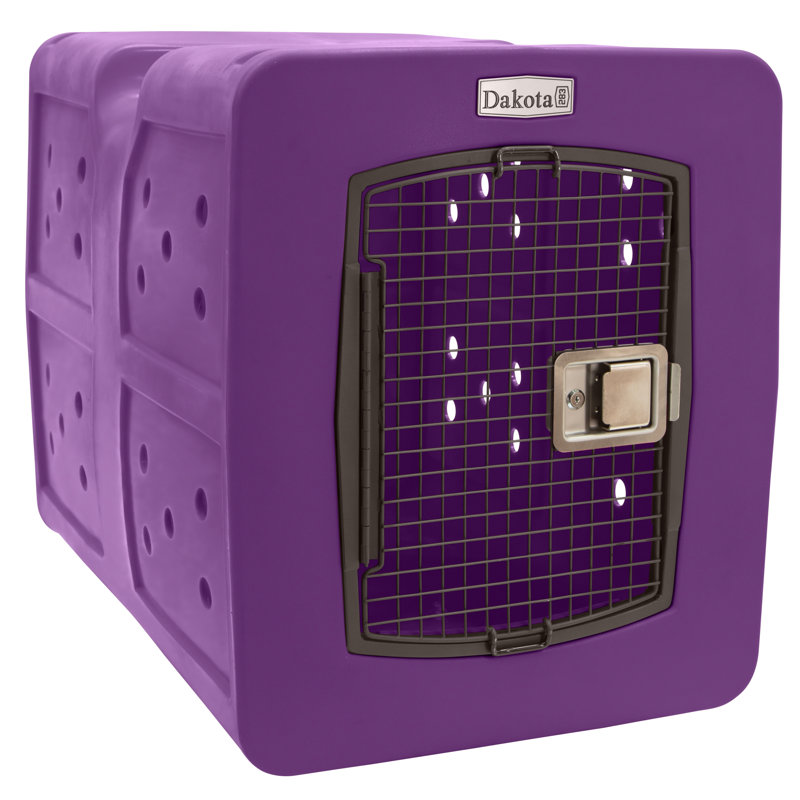 Dakota 283 G3 Framed Door Kennel, Purple, Extra Large (29.5" H x 25.5" W x 38.5" D)