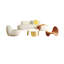 combinaison de tables basses ins wind arc sofa