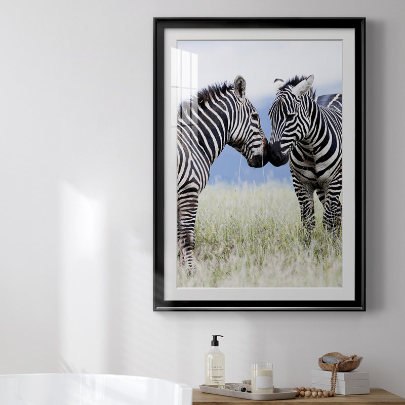 " African Affection ", Black, 18.5" W x 24.5" H