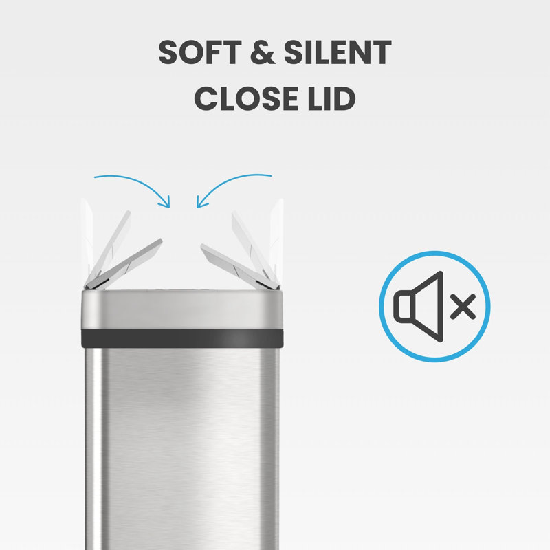 Slim Sensor 4 Gallon Waste Basket