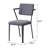 Open Back Upholstered Office Chair-311981129