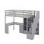 Lit mezzanine simple avec bureau et tiroirs-48034472