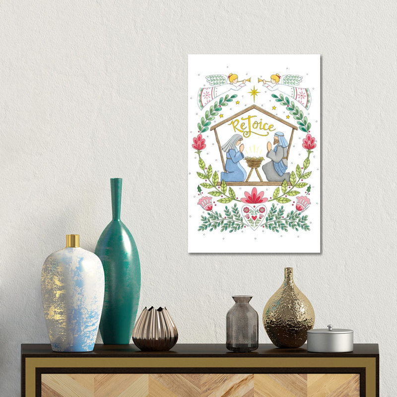 Joie de la joie, reproduction d'art sur toile tendue, H 18 po x l 12 po, Toile tendue, Ne s’applique pas