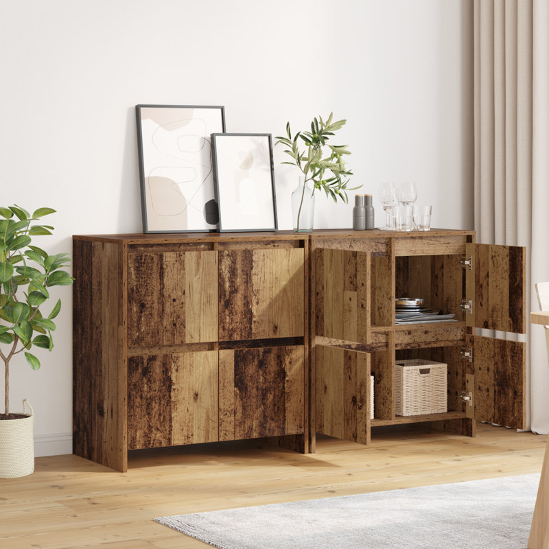 70cm Sideboard, Old Wood
