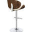 Tabouret de bar - Base, élégant, s'adapte à différentes pièces, rembourrage de cuisine polyvalent, multiples réglages