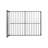 Queen Size Metal Bed Frame With Headboard