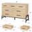 52"  7-Drawer Freestanding Wood Cabinet. Extra-Large Storage Unit for Closet Organization. Living Room. or Entryway-553649261