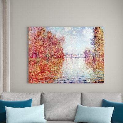 Claude Monet - Wrapped Canvas Painting