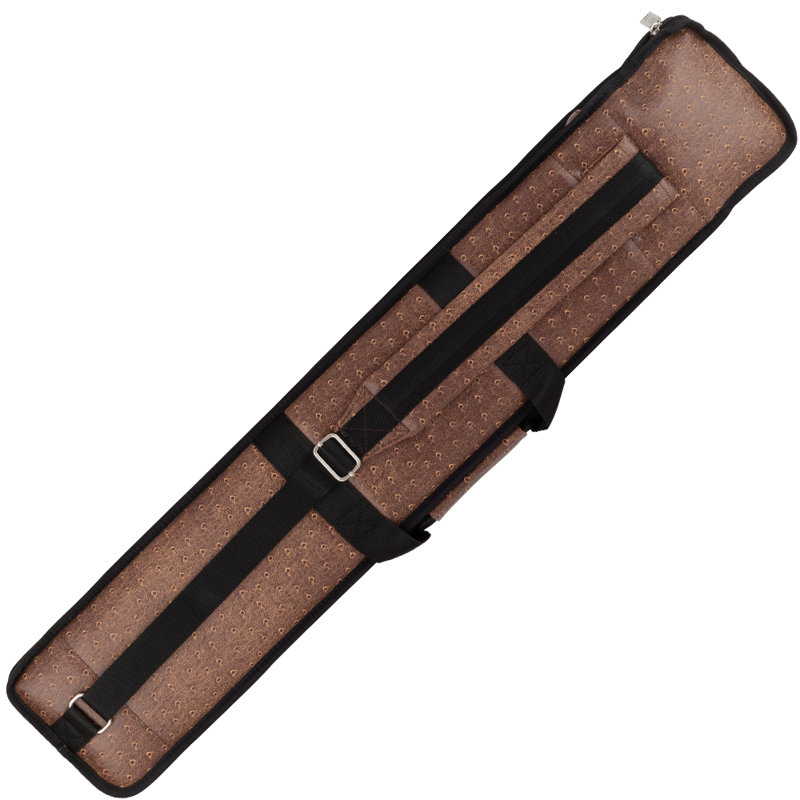 Elite 3 Butts and 5 Shafts Vinyl Pool Cue Case, 31, Brown