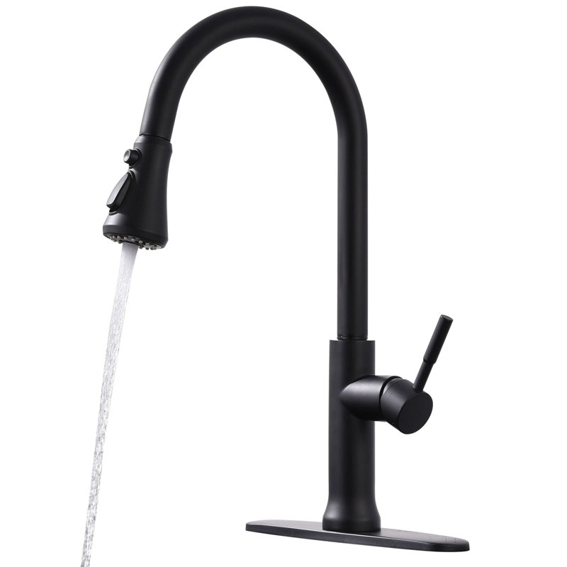 KIKO HOME Pull Down Kitchen Faucet